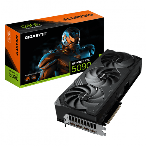 Placa De Video Gigabyte Rtx 5090 Wf3 Oc 32gb