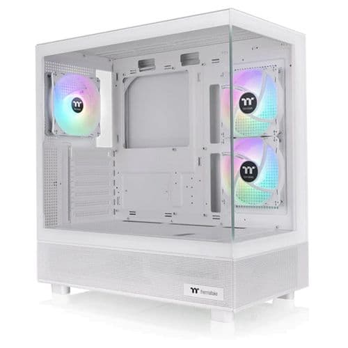 Gabinete Thermaltake View 270 Plus Tg Argb Snow Vidrio 3 Fan