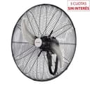 Ventilador de Pared 30" Axel AX-PAR30 Industrial Negro thumbnail