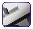 Mouse Pad XYZ White L 450x400mm thumbnail