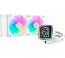 Cooler CPU DeepCool LD240 White ARGB LCD Screen Water Cooler thumbnail
