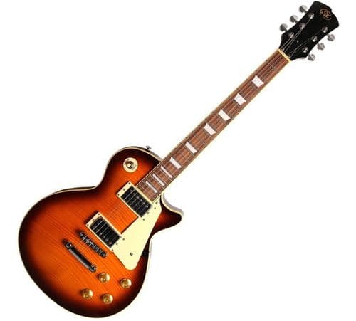 Guitarra Eléctrica SX EF3 Series EF3 les paul de arce/caoba 2000 con diapasón de palo de rosa