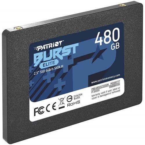 Disco Ssd Patriot Burst Elite Solid 480gb Sata3  Pe000777
