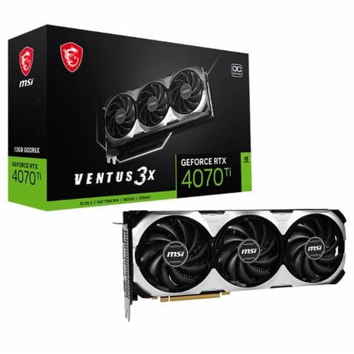 Placa de Video Msi Ventus 3x Rtx 4070 Ti 12gb