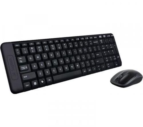 Combo Logitech Teclado + Mouse MK220 Wireless