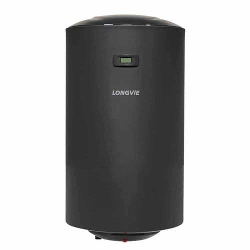 Termotanque Eléctrico 80Lts Longvie TEP80D Alta Recup Colgar C/Inferior Grafito