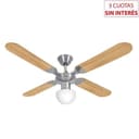 Ventilador de Techo Liliana VTHM214 C/Luz paletas reversibles thumbnail