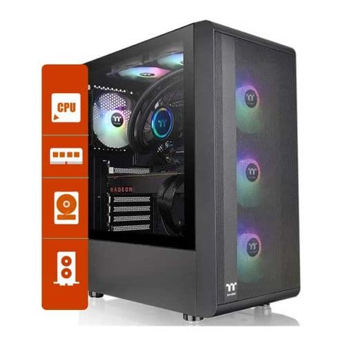 Pc Gamer Intel Core i3 10100F - 16gb - 480gb Ssd - Rx 6500 XT