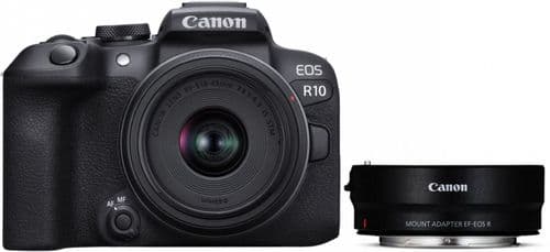 Cámara Canon R10 18-45 KIT MIRRORLESS