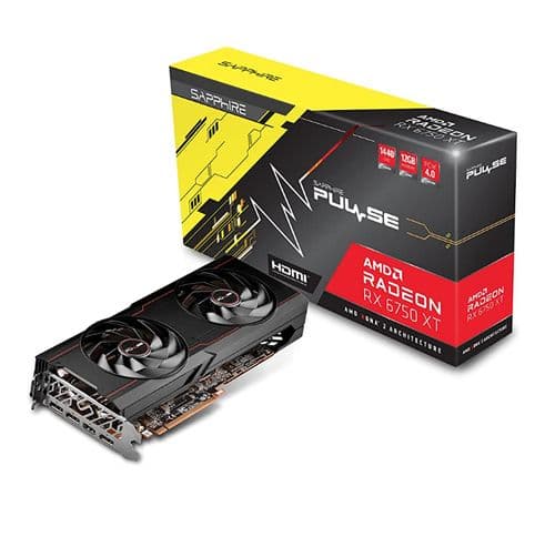 Placa de Video Sapphire Pulse Rx 6750 Xt 12gb