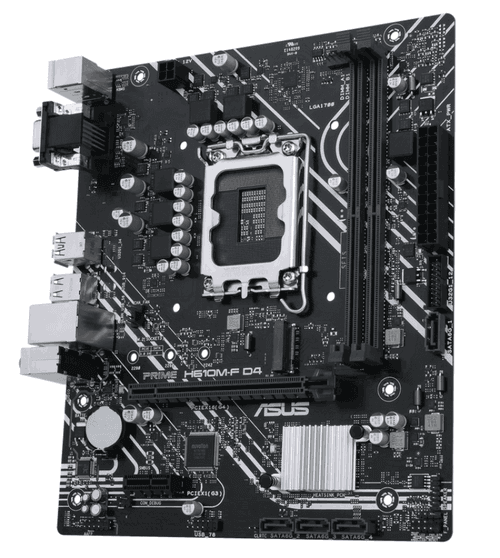 Motherboard Asus (lga1700) Prime H610m-f D4 R2.0