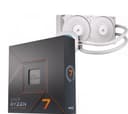 Procesador AMD Ryzen 7 7700X 5.4GHz Turbo + Corsair NAUTILUS 240 RS LCD White Water Cooler thumbnail