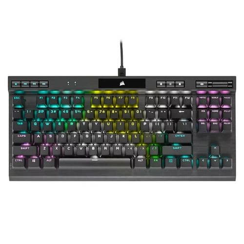 Teclado Corsair K70 Champion Series TKL 85% Cherry MX RGB Speed Switches