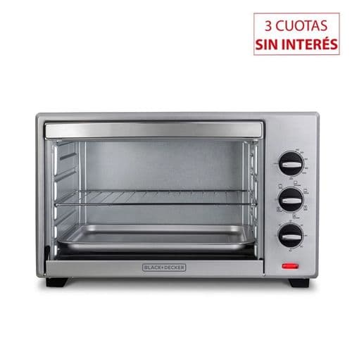 Horno Eléctrico 43Lt Black & Decker TO4500-AR Convección