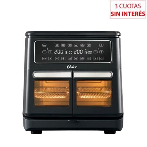 Freidora sin Aceite 11Lts Oster Flex CKSTAF11MCDDF-054 Digital Negro