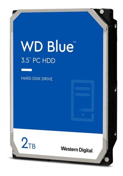 Disco Hdd 2tb Wd Blue Sata 256mb 7200rpm Wd20ezbx