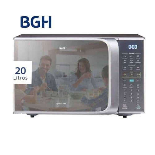 Microondas 20Lts BGH Quick Chef Eco B120DS20I Digital Gris