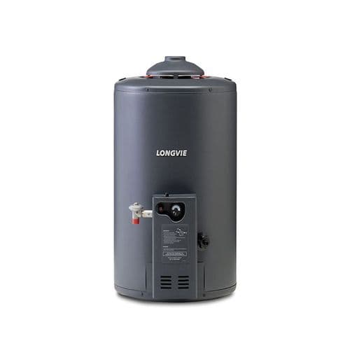 Termotanque a Gas Longvie 48Lts TP350AR Potenciado Pie-Colgar C/Superior