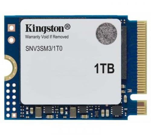 Disco Sólido SSD M.2 Kingston 1TB NV3 6000MB/s NVMe 2230 PCI-E Gen4 x4