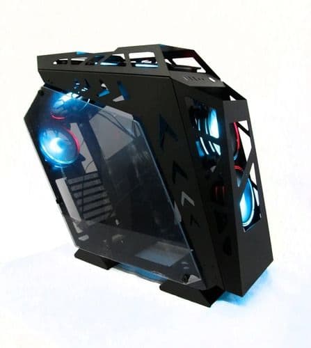 Gabinete Gamer Essenses Eagle 7 Coolers Rgb Vidrio Templado
