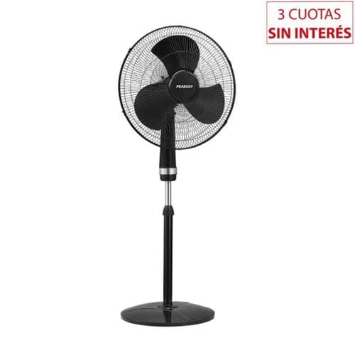 Ventilador de Pie 20" Peabody PE-VP2060/61 Negro