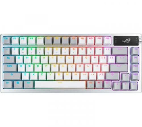 Teclado Mecanico Asus ROG Strix M701 Azoth RGB Wireless Bluetooth Switch NX Snow linear White ESP