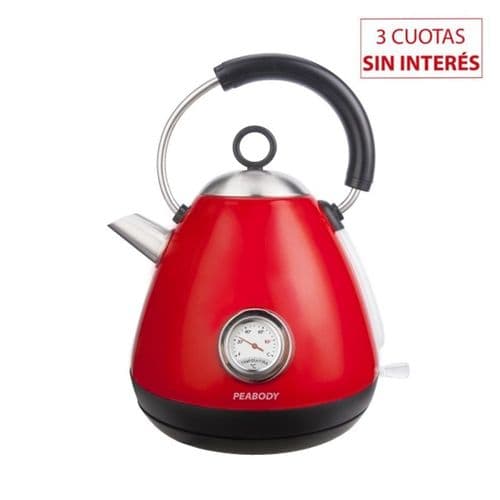 Pava Eléctrica Peabody PE-KV8215R Roja
