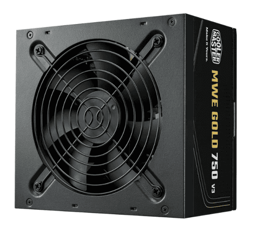 Fuente Cooler Master Mwe Gold 750w V3 Nm Fr (no Modular)