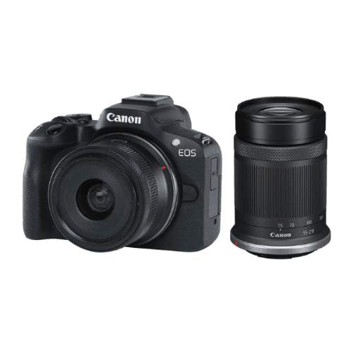 Cámara Eos R50 Kit 18-45 55-210