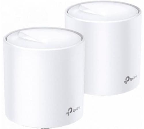 Router Mesh Tp-Link Deco X20 AX1800 WIFI 6 de Doble Banda Low Latency Pack 2