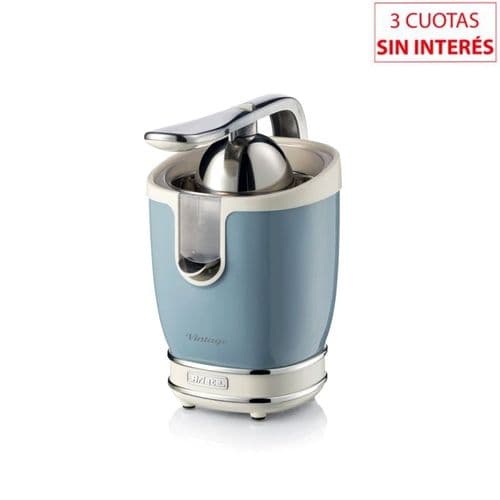 Exprimidor Eléctrico Vintage Ariete PA-EX413CE-I con Palanca Celeste