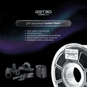 GST3D Cosmos Filamento PETG-CF HS (Fibra de Carbono) x 1Kg thumbnail