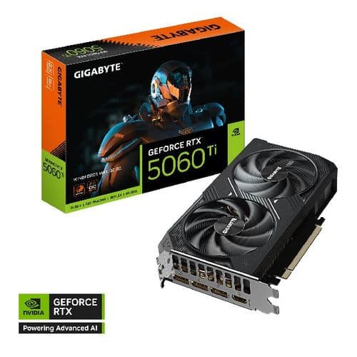 Placa De Video Geforce Rtx 5060 Ti 8gb Gigabyte Windforce Max Oc