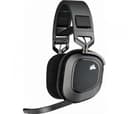 Auriculares Corsair HS80 Premium SlipStream Wireless 2.4Ghz Dolby Atmos Black RGB 20Hs - OUTLET thumbnail