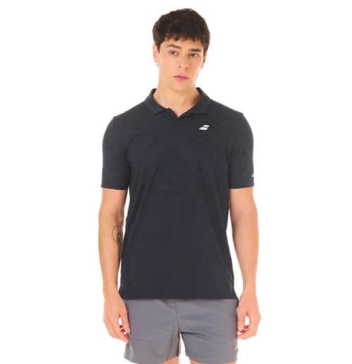Remera Babolat Polo Aero Black