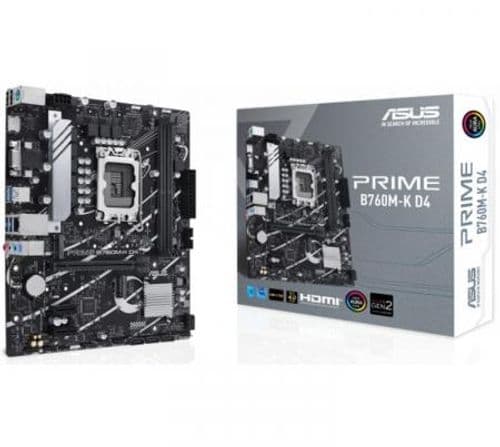 Mother ASUS PRIME B760M-K D4 12/13/14th Gen LGA1700 DDR4