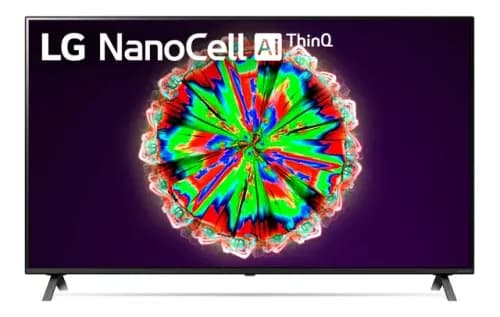 Smart TV LG AI ThinQ 55" 4K NANO80SPA LED
