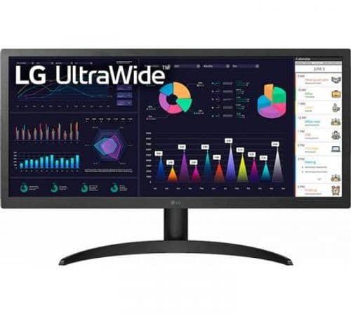 Monitor LG 26WQ500-B 26" UltraWide 21:9 FHD 75Hz IPS