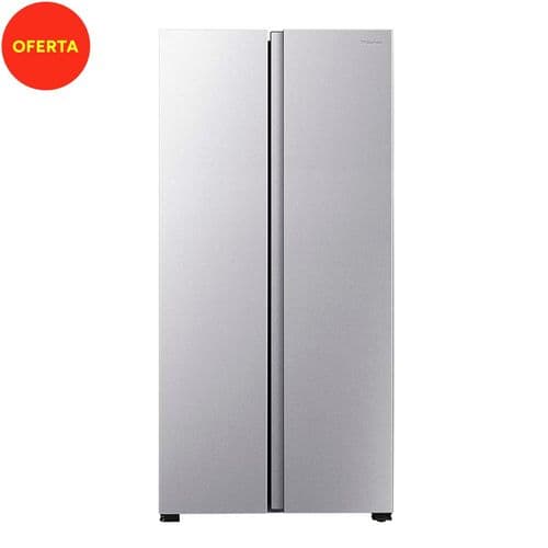 Heladera Side By Side Hisense RS3N428NAD 428Lts No Frost Inox