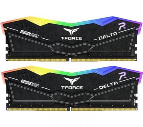 Memoria Team DDR5 32GB (2x16GB) 7600MHz T-Force Delta RGB Black CL36