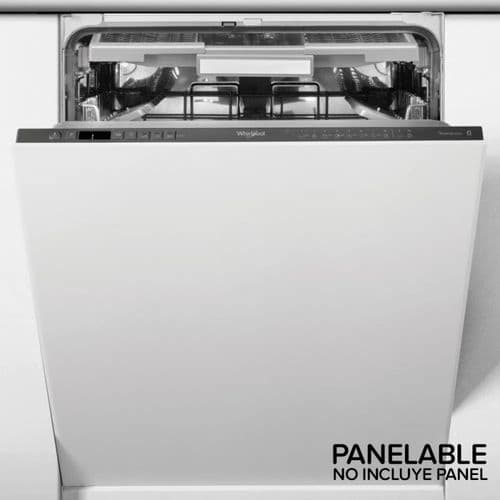 Lavavajillas Panelable 15 Cubiertos Whirlpool WIO 3P33P Inverter