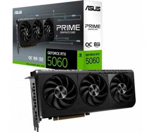 Placa de Video ASUS PRIME GeForce RTX 5060 8GB GDDR7 OC