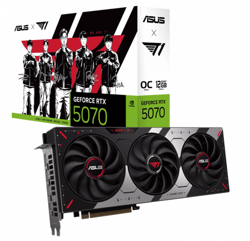 Placa De Video Asus T1 Rtx 5070 12gb Gaming