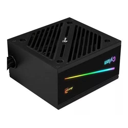 Fuente Aerocool Cylon 600W Full Range RGB 80 Plus Bronze