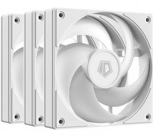 Cooler Fan ID-Cooling 120mm AS-120-W White Trio