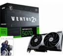 Placa de Video MSI GeForce RTX 5070 12GB GDDR7 VENTUS 2X OC  thumbnail