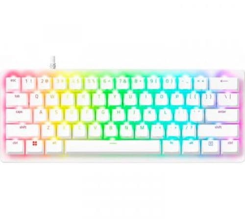 Teclado OptoAnalogico Razer Huntsman V3 PRO Mini 60% White Switches Gen2 USB-C