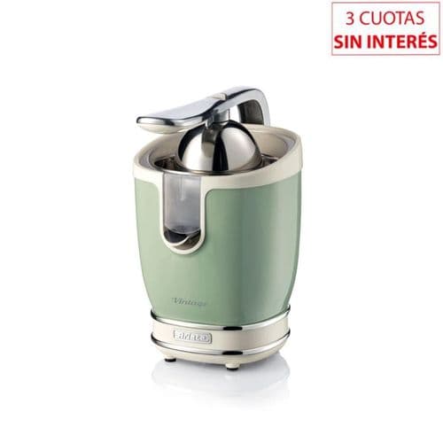 Exprimidor Eléctrico Vintage Ariete PA-EX413VE-I con Palanca Verde