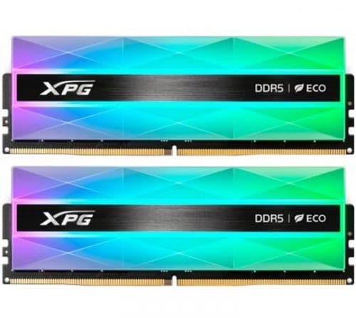 Memoria ADATA DDR5 32GB (2x16GB) 8000MHz XPG Lancer Neon RGB CL38 Intel XMP 3.0 / AMD EXPO