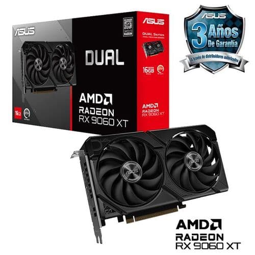 Placa De Video Radeon Rx 9060 Xt 16gb Asus Dual